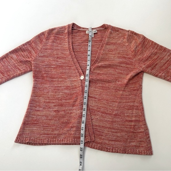 Coldwater Creek 3/4 Sleeve Cardigan in Pink XL - Picture 11 of 12